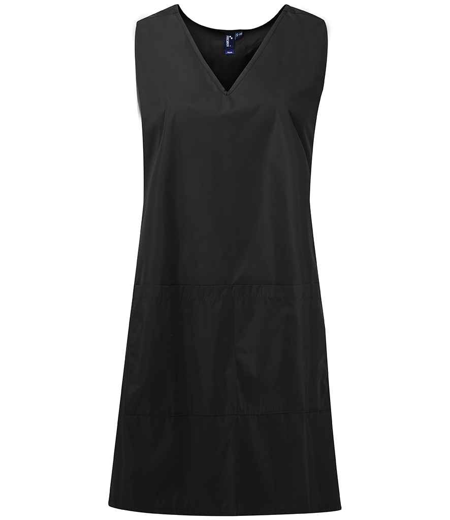 Premier Waterproof Wrap Around Tunic Apron - Black