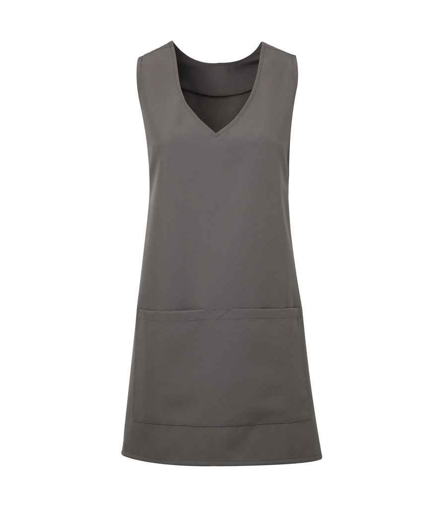 Premier Wrap Around Tunic Apron - Dark Grey