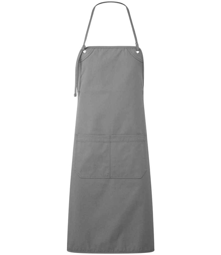 Premier 'Artisan's Choice' Double Pocket Canvas Apron - Dark Grey