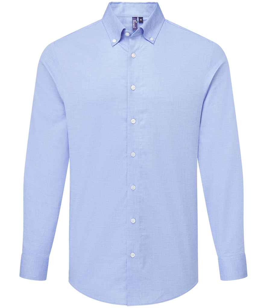 Premier Supreme Long Sleeve Oxford Shirt - Oxford Blue
