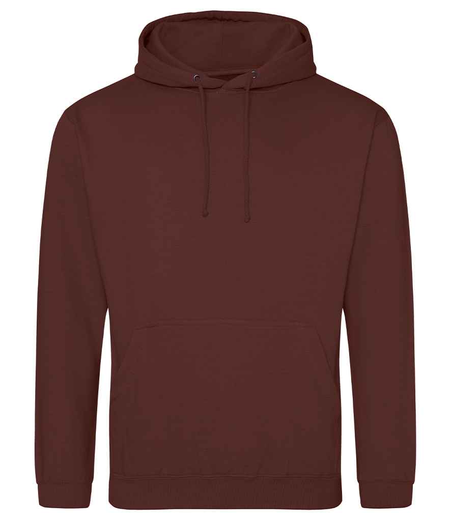 AWDis College Hoodie - Chocolate Fudge Brownie