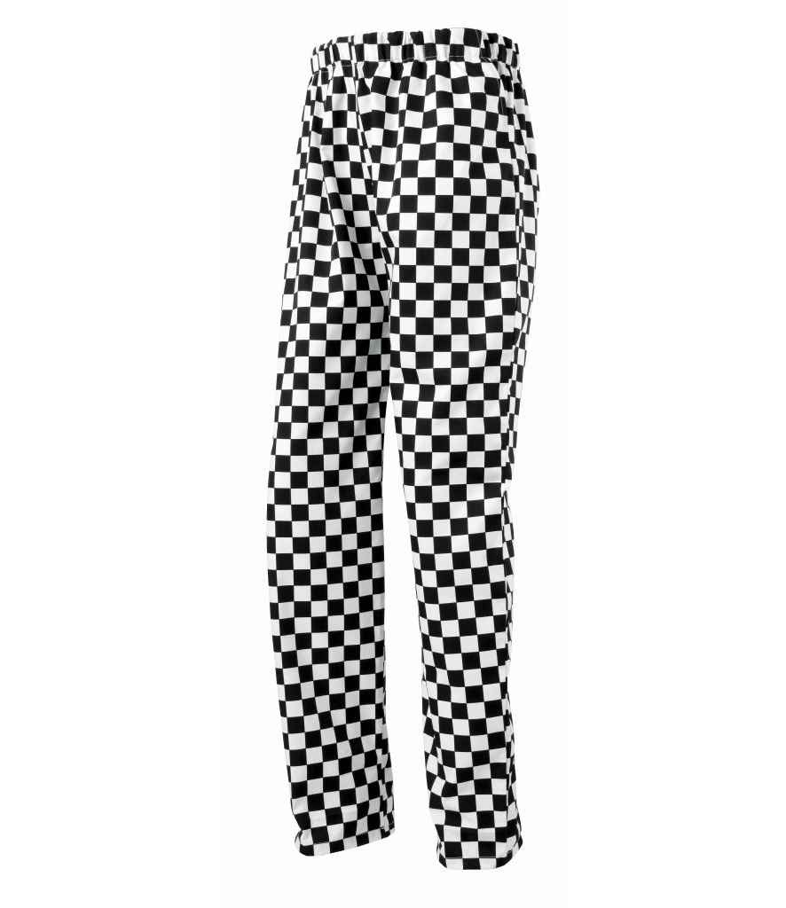 Premier Essential Chef's Trousers - Black/White
