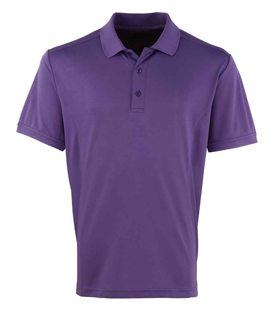 Premier Coolchecker® Piqué Polo Shirt - Purple