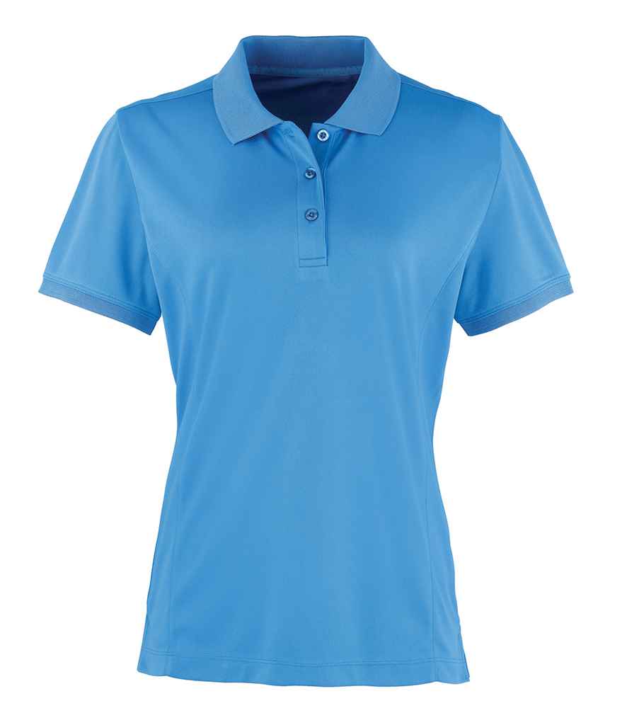 Premier Ladies Coolchecker® Piqué Polo Shirt - Sapphire Blue