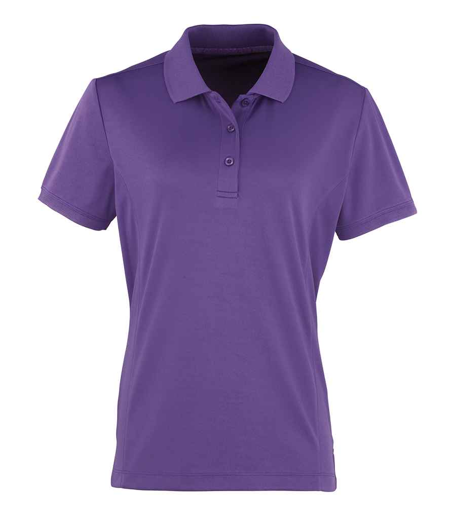 Premier Ladies Coolchecker® Piqué Polo Shirt - Purple