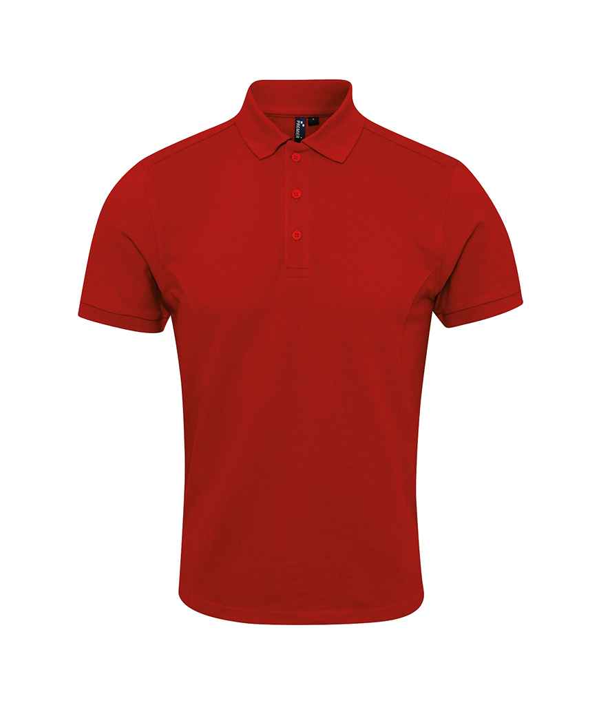 Premier Coolchecker® Plus Piqué Polo Shirt - Red