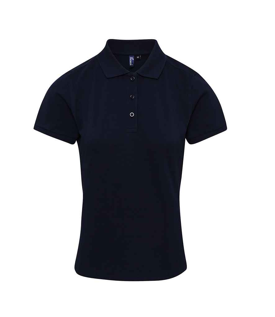 Premier Ladies Coolchecker® Plus Piqué Polo Shirt - Navy