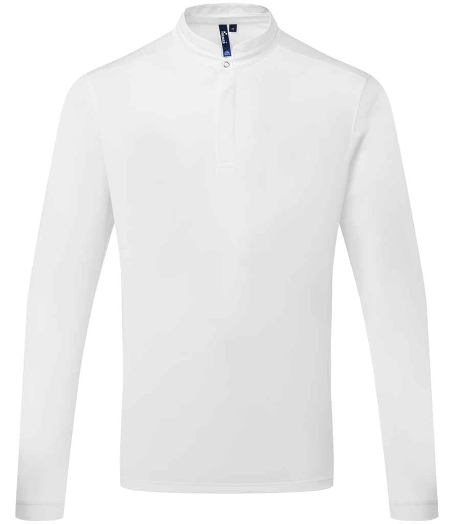 Premier Essential Coolchecker® Long Sleeve Chef's Shirt - White