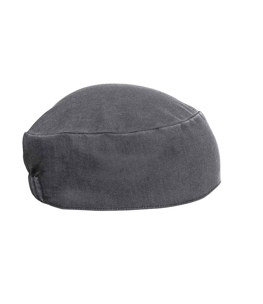 Premier Chef's Skull Cap - Grey Denim