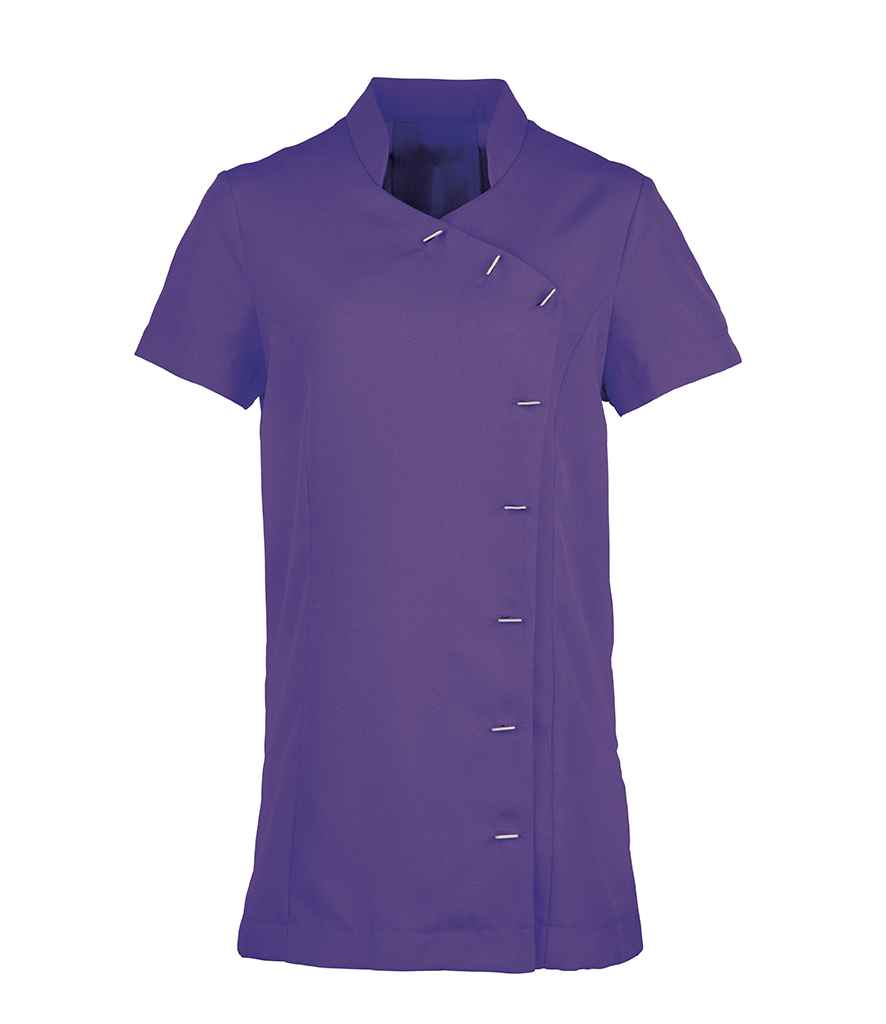 Premier Ladies Orchid Short Sleeve Tunic - Purple
