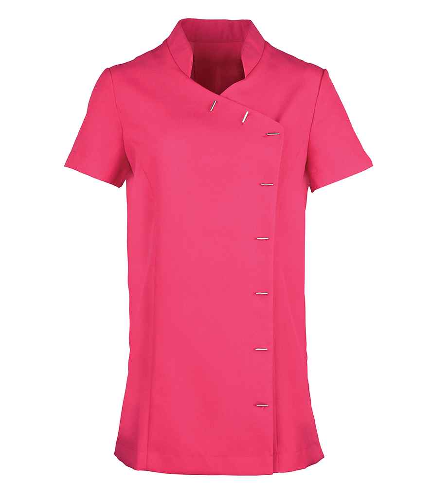Premier Ladies Orchid Short Sleeve Tunic - Hot Pink