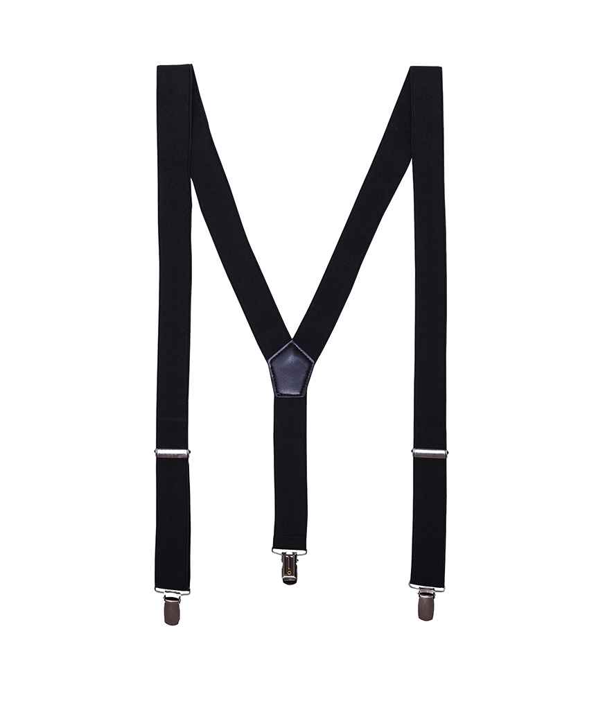 Premier Clip On Braces - Black