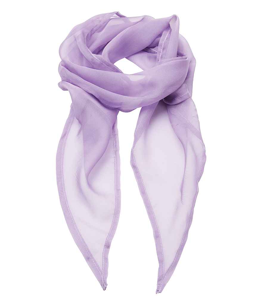 Premier 'Colours' Chiffon Scarf - Lilac