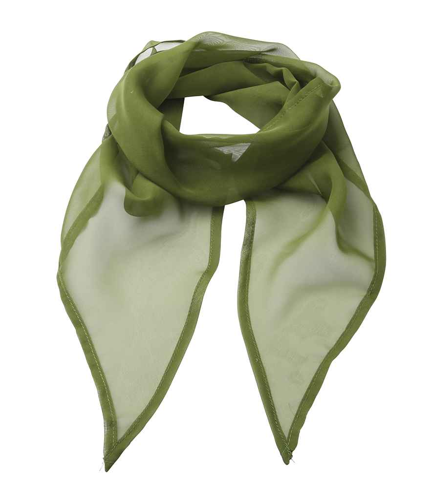 Premier 'Colours' Chiffon Scarf - Oasis Green