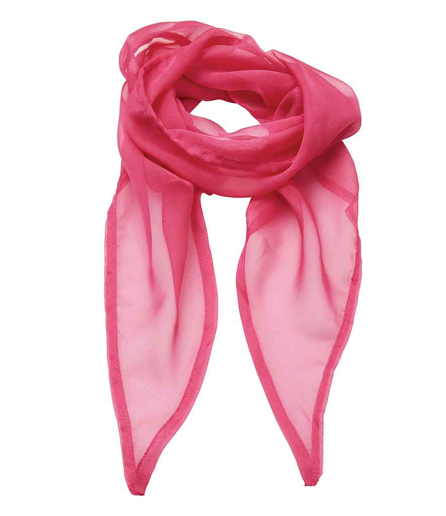 Premier 'Colours' Chiffon Scarf - Fuchsia