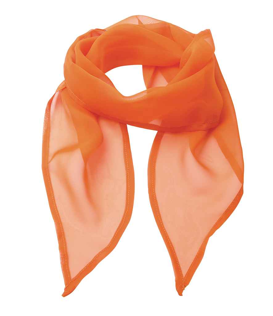 Premier 'Colours' Chiffon Scarf - Terracotta