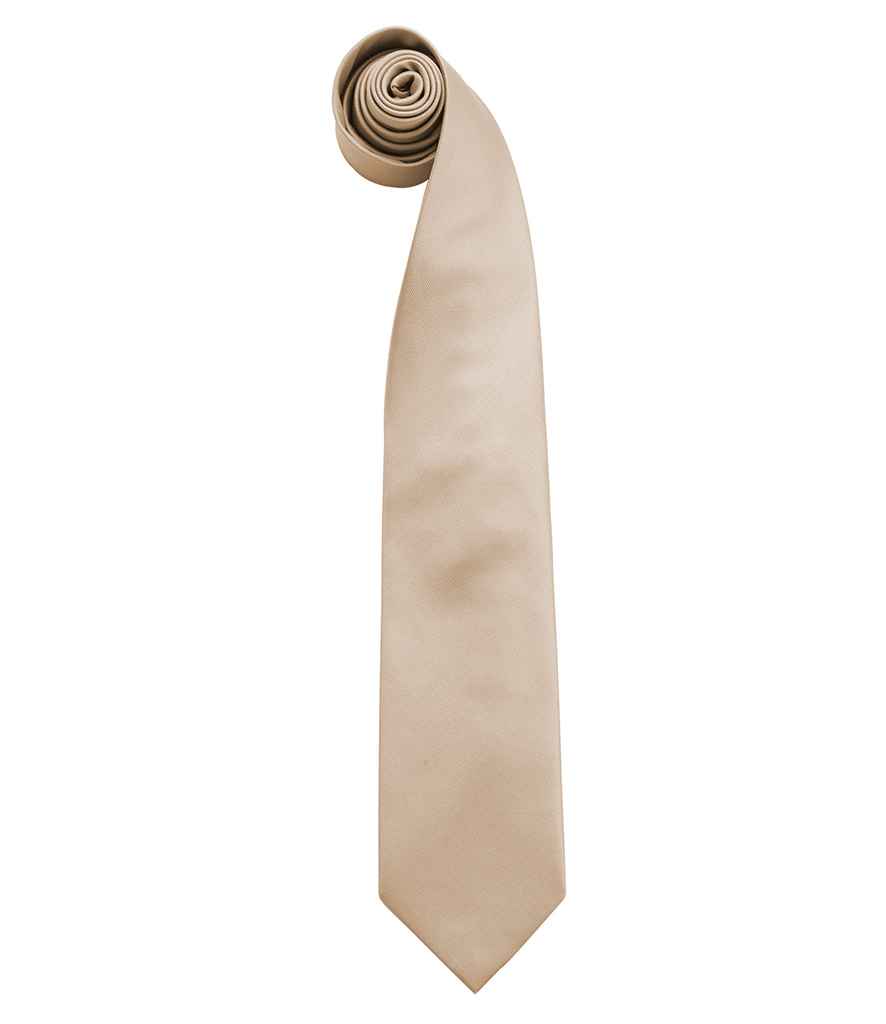 Premier 'Colours' Fashion Tie - Khaki