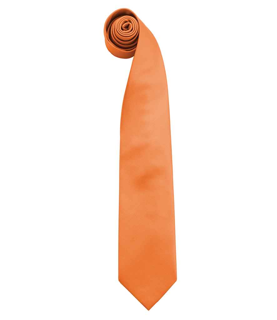 Premier 'Colours' Fashion Tie - Orange