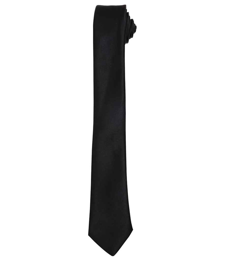 Premier Slim Tie - Black