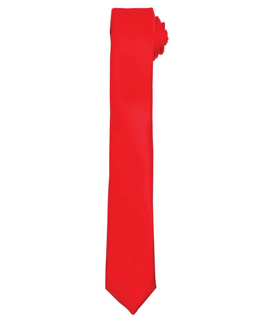Premier Slim Tie - Red