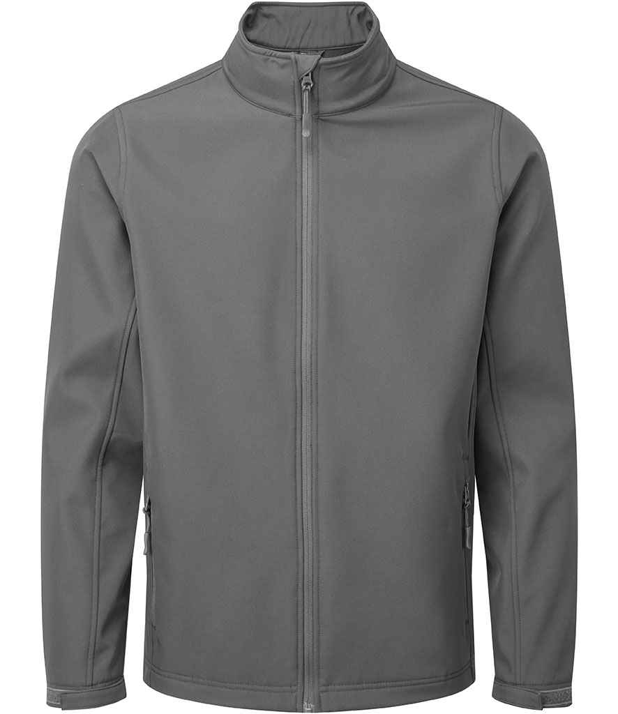 Premier Windchecker® Recycled Printable Soft Shell Jacket - Dark Grey