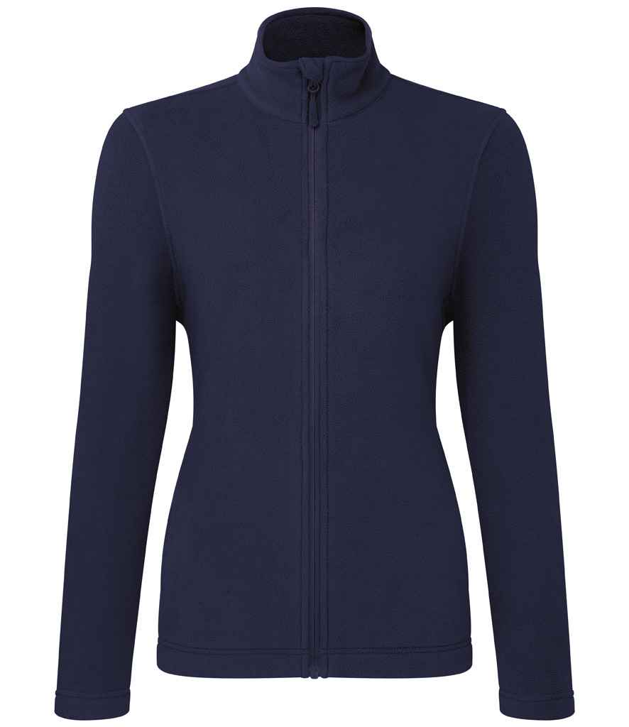 Premier Ladies Recyclight® Full Zip Micro Fleece Jacket - Navy