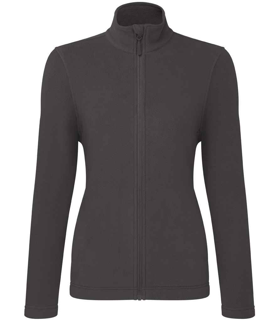 Premier Ladies Recyclight® Full Zip Micro Fleece Jacket - Dark Grey