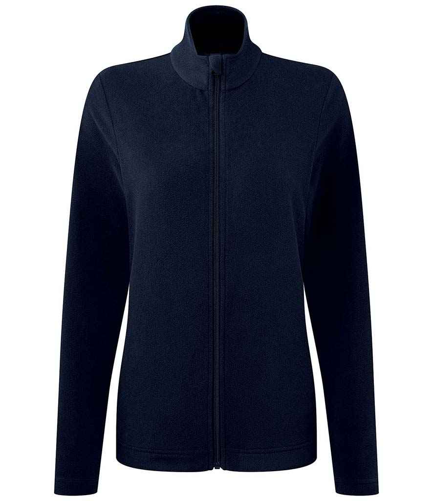 Premier Ladies Recyclight® Ultra Full Zip Micro Fleece - Navy