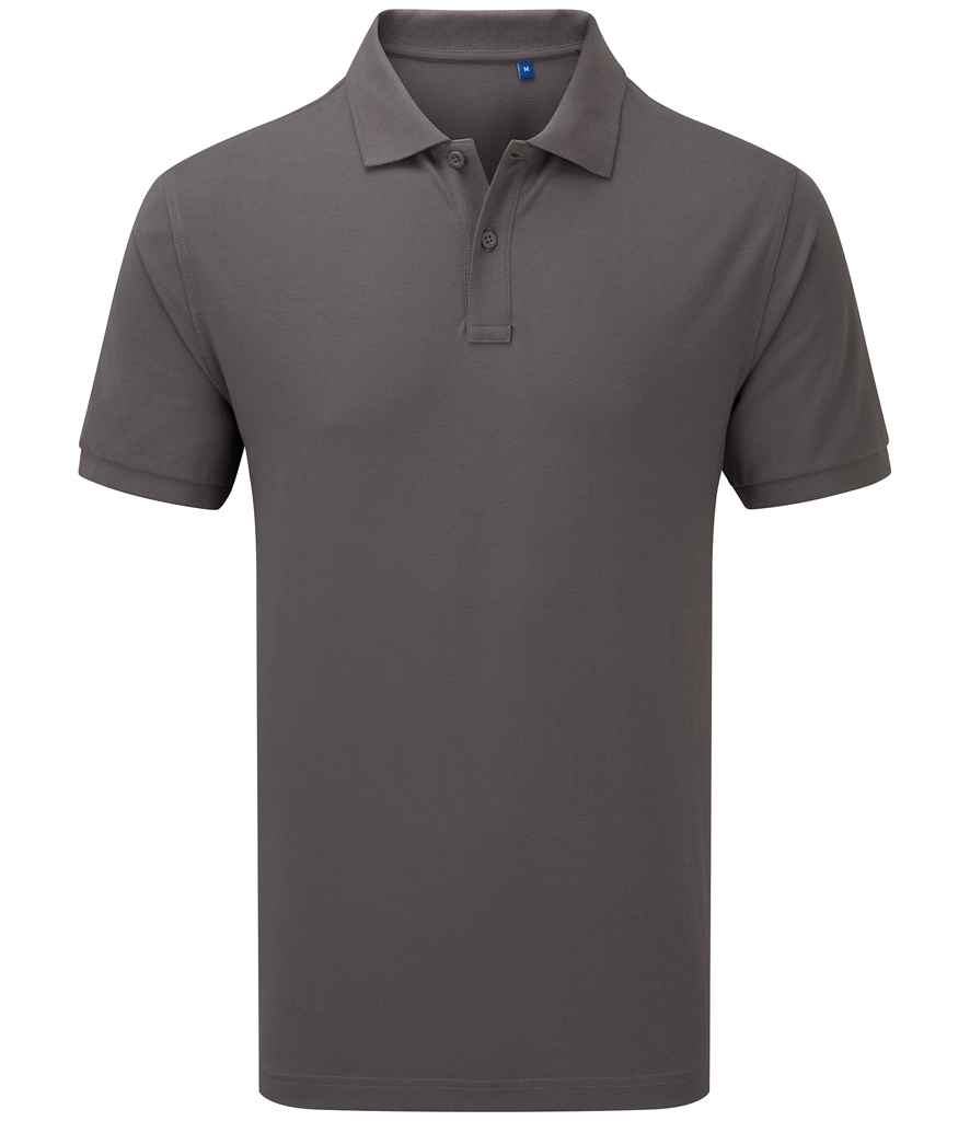 Premier Essential Unisex Polo Shirt - Dark Grey