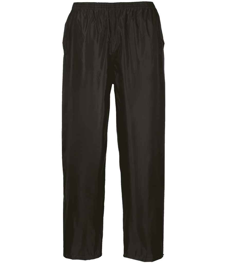 Portwest Classic Rain Trousers - Black