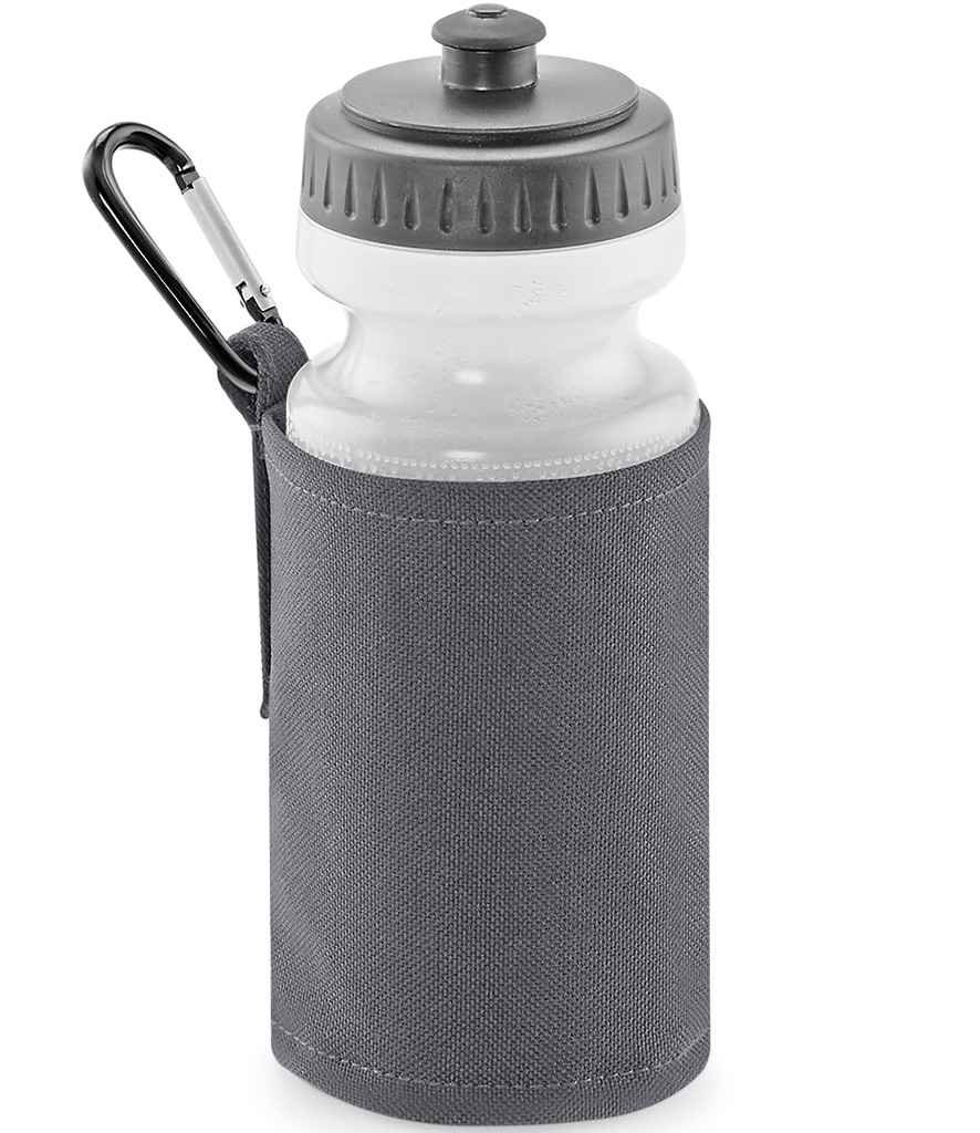 Quadra Water Bottle and Holder - Graphite Grey