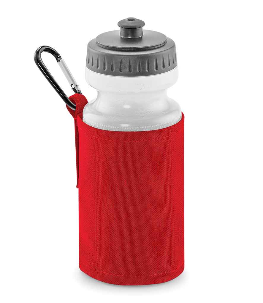 Quadra Water Bottle and Holder - Classic Red