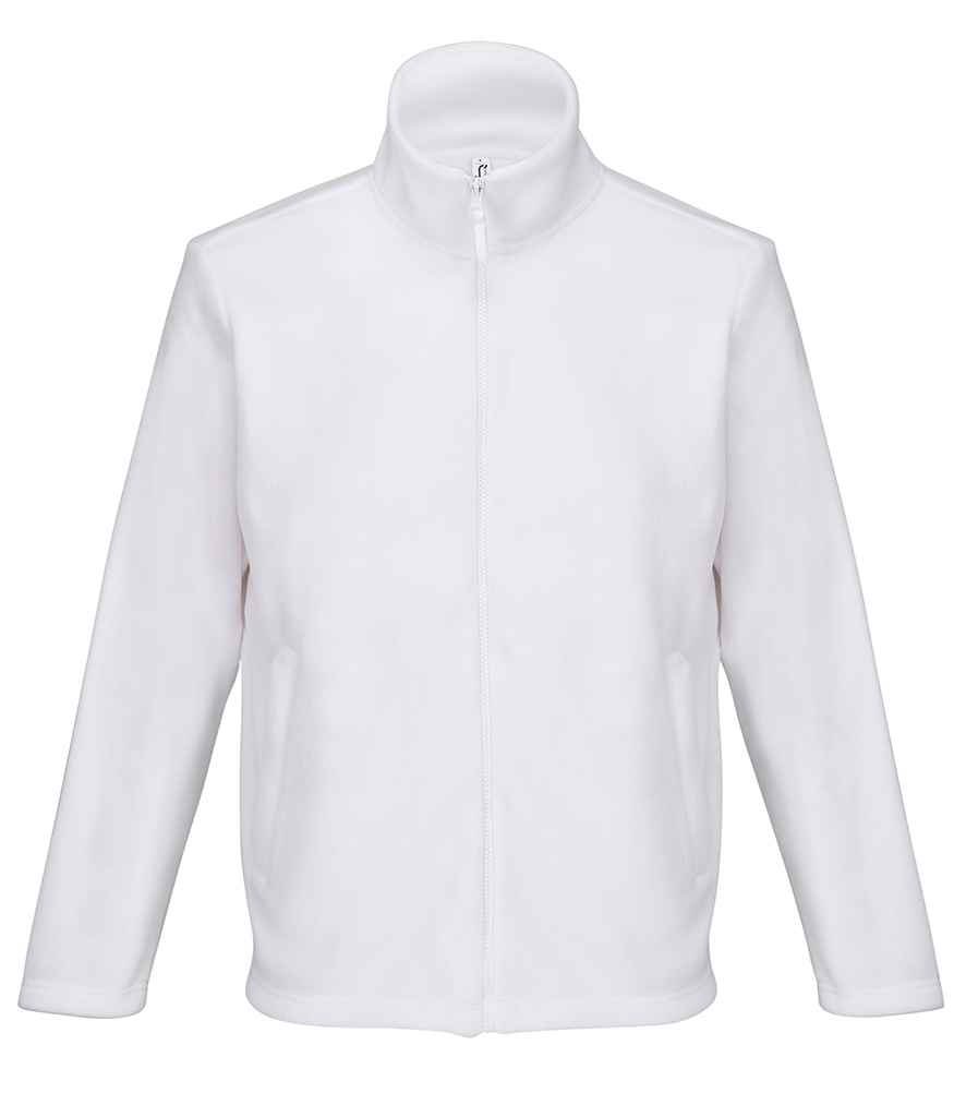 SOL'S Unisex Nitro Micro Fleece Jacket - White