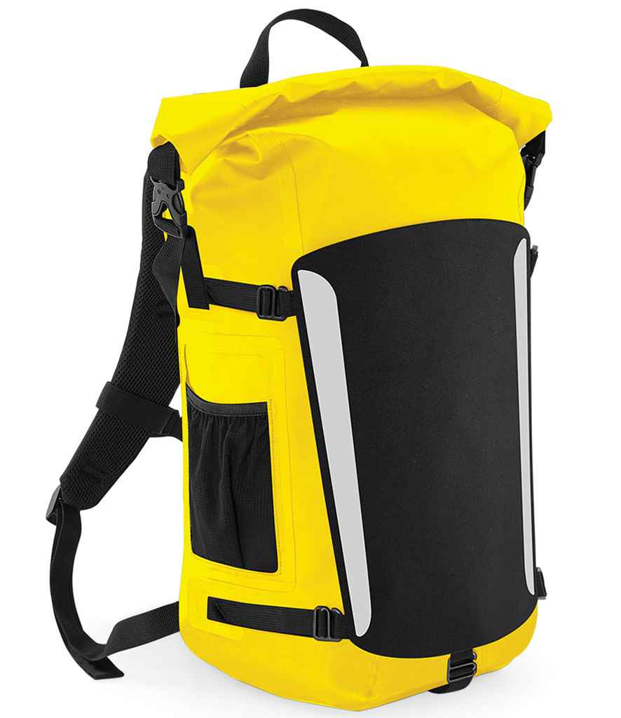 Quadra SLX 25 Litre Waterproof Backpack - Yellow/Black