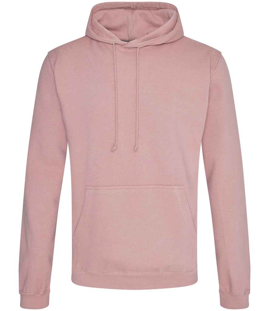 AWDis College Hoodie - Dusty Pink