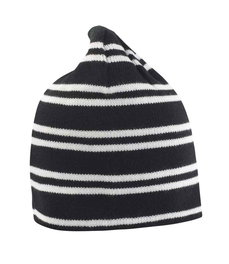 Result Team Reversible Beanie - Black/White