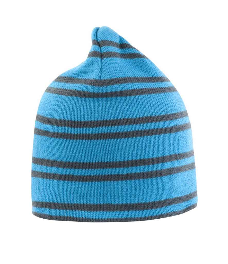 Result Team Reversible Beanie - Aqua/Grey