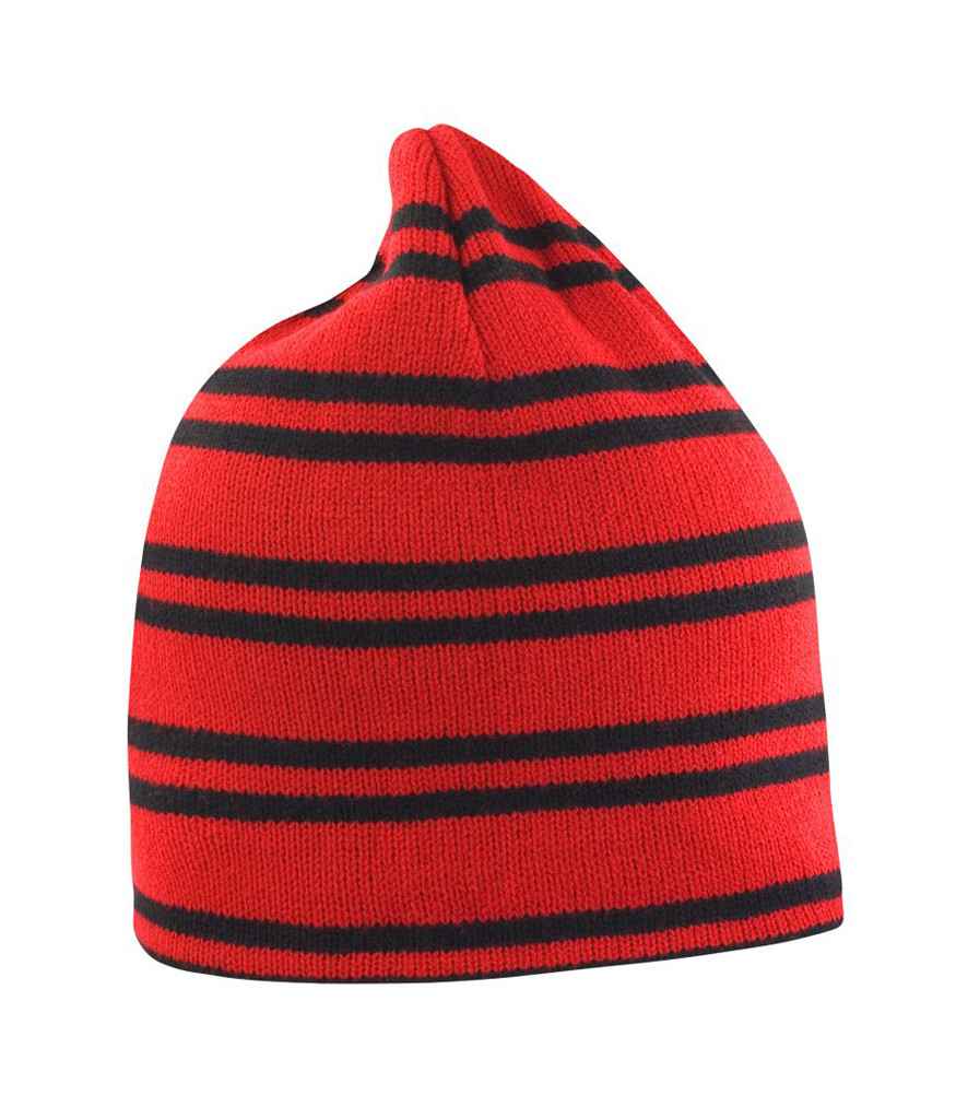 Result Team Reversible Beanie - Red/Black