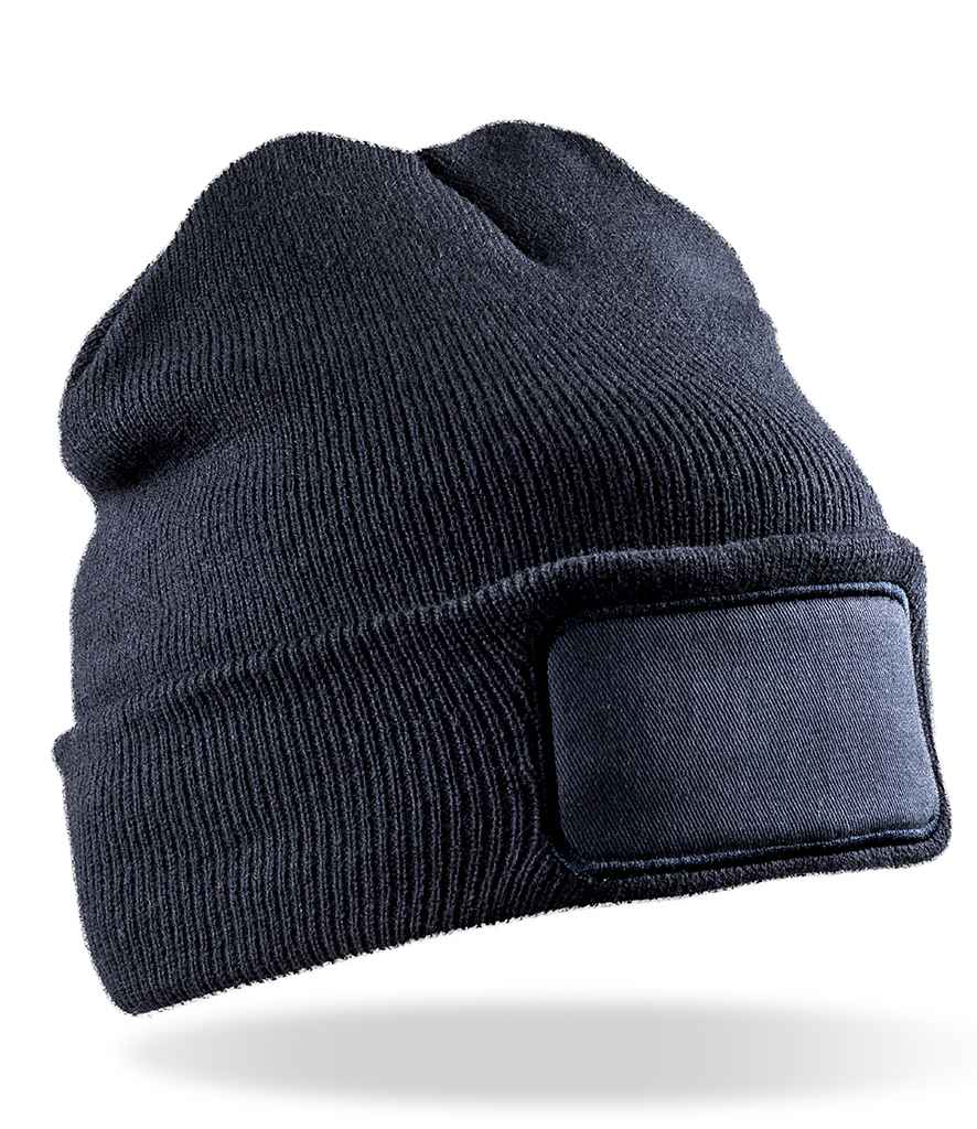 Result Recycled Thinsulate™ Printers Beanie - Navy
