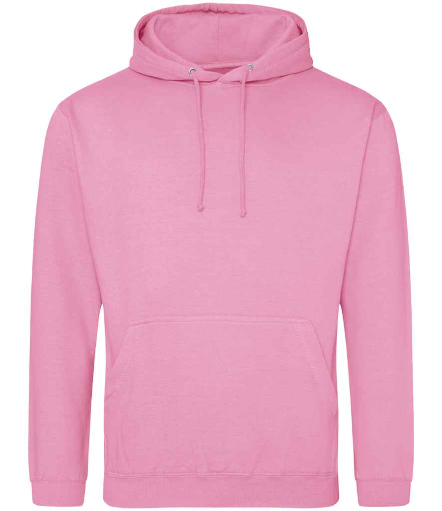 AWDis College Hoodie - Candyfloss Pink
