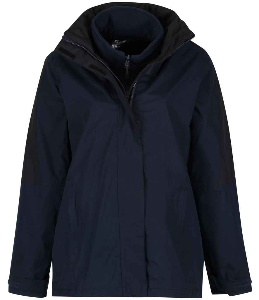 Regatta Ladies Defender III 3-in-1 Jacket - Navy/Black