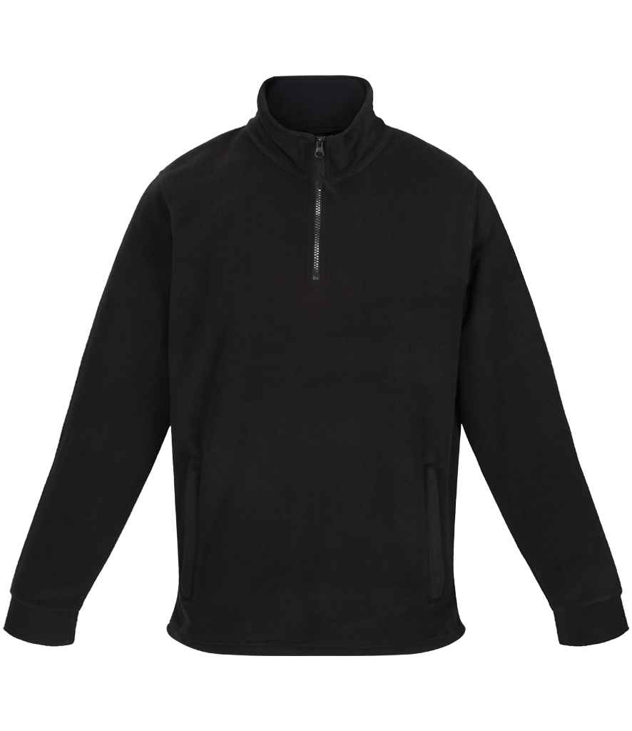 Regatta Thor Zip Neck Fleece - Black