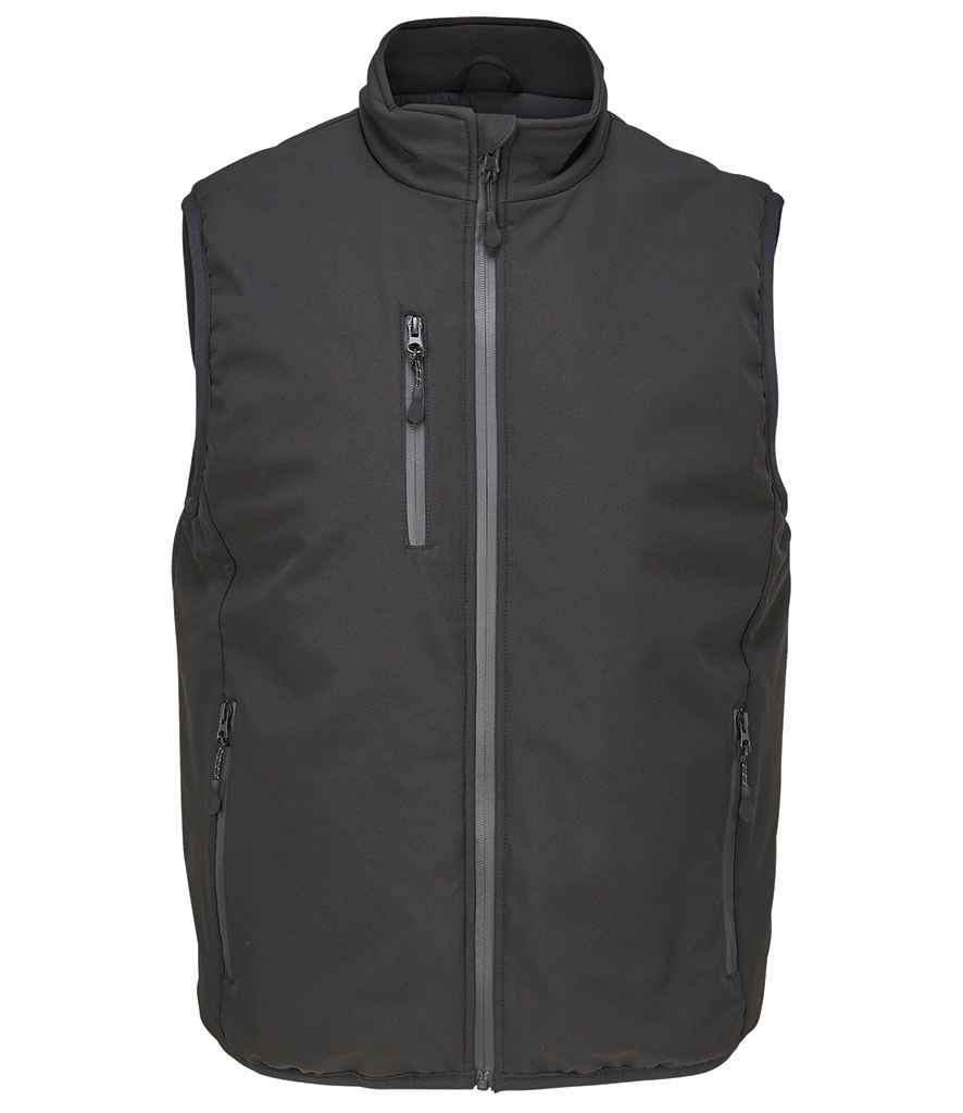 SOL'S Unisex Falcon Padded Bodywarmer - Black