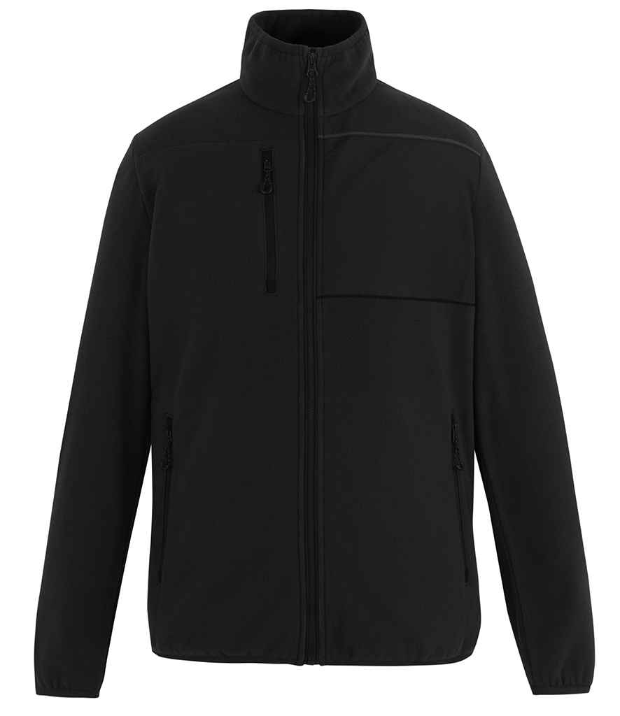 Regatta Active Printable Fleece Jacket - Black/Black