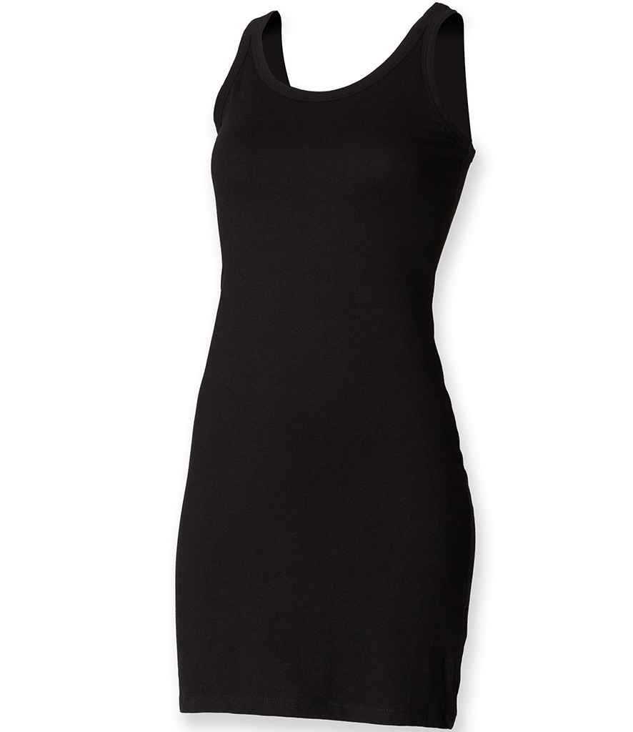 SF Clothing Ladies Tank Dress - Black
