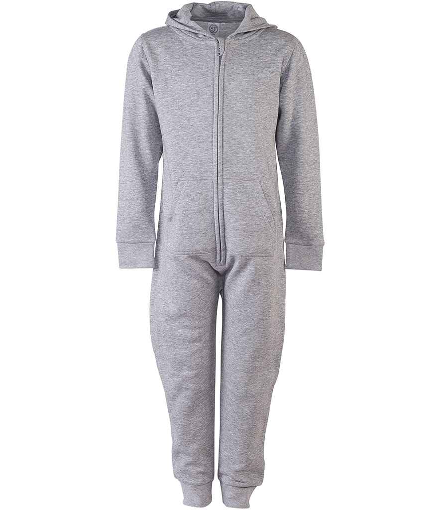 SF Clothing Kids All In One - Heather Grey