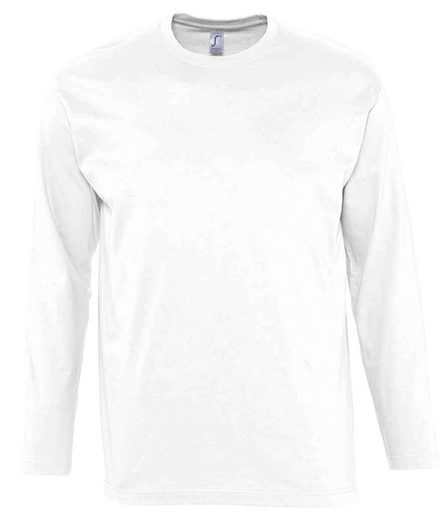 SOL'S Monarch Long Sleeve T-Shirt - White