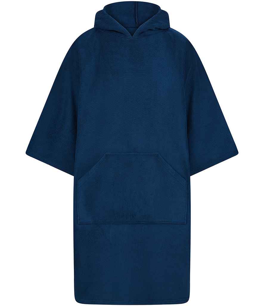 Towel City Adult Poncho - Navy