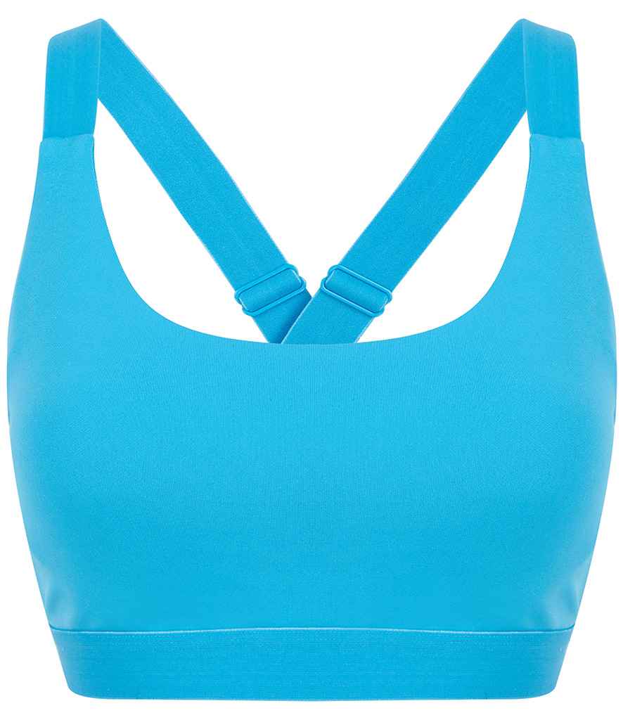 Tombo Medium Impact Core Bra - Turquoise Blue