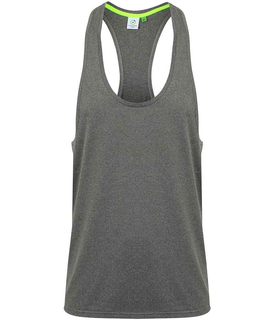 Tombo Muscle Vest - Grey Marl